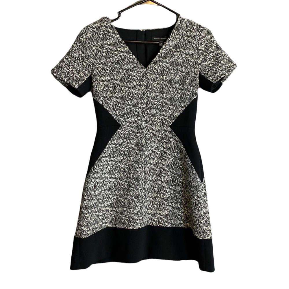 Banana Republic Twead Sheath Mini Dress Size 2P